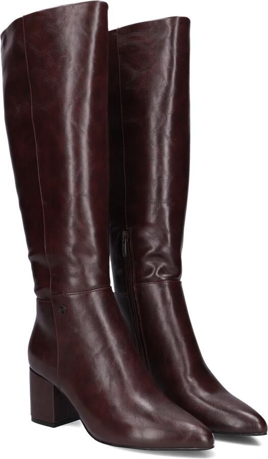 Mexx Pluck Mila Laarzen Leatherlook Dames Bordeaux