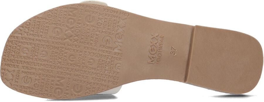 Mexx Lolli Slippers Dames Wit - Foto 3