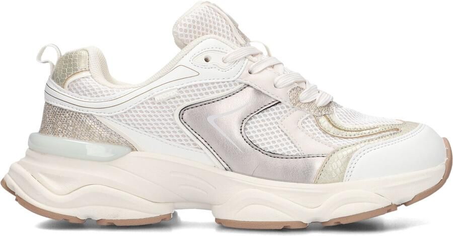 Mexx Norah Komo chunky sneakers wit zilver