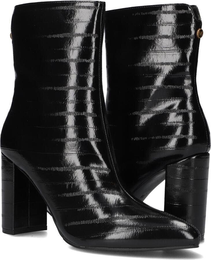 Mexx Vida Indy Enkellaarsjes Enkelboots met rits Dames Zwart - Foto 4