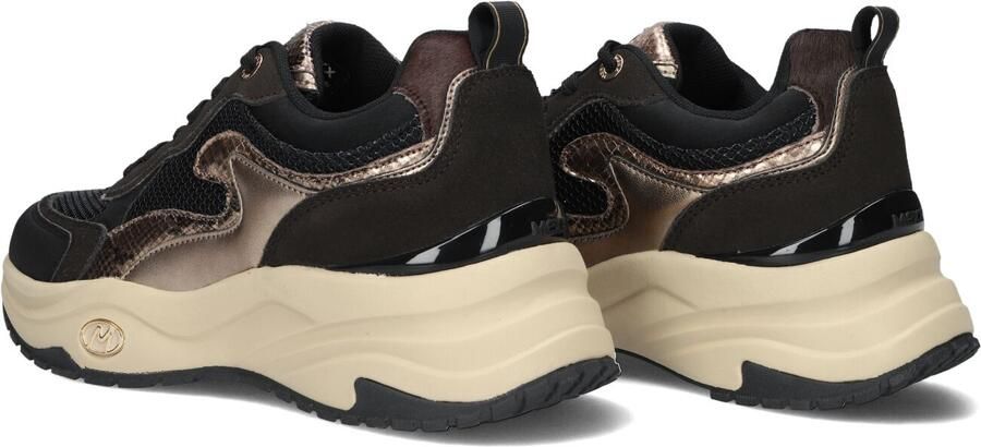 Mexx Palma Ora chunky imitatieleren sneakers zwart bruin - Foto 8