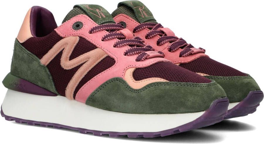 Mexx Kleurrijke Lage Sneakers Juju Multicolor Dames