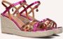 Mexx Noemi Pakina Sandalen Met Sleehak Dames Paars - Thumbnail 1