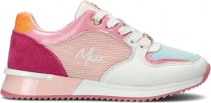 Mexx Fleur Mini Lage sneakers Leren Sneaker Meisjes Roze