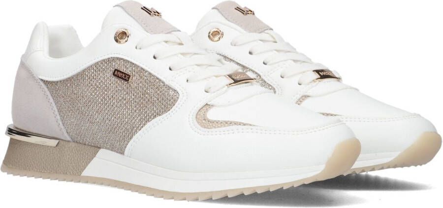 Mexx Fleur Lage sneakers Leren Sneaker Dames Wit