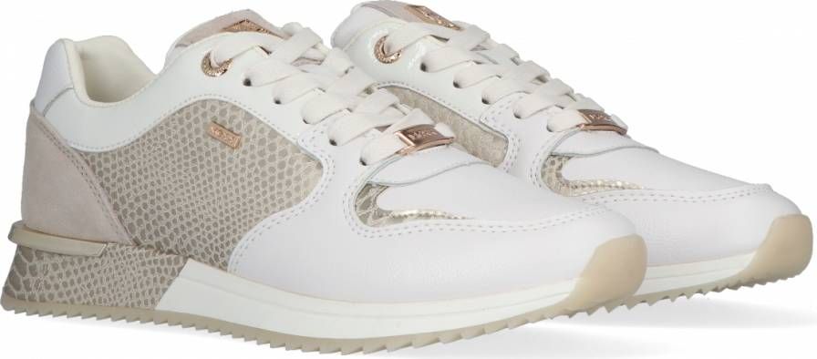 Mexx Fleur Lage sneakers Dames Wit - Schoenen.nl