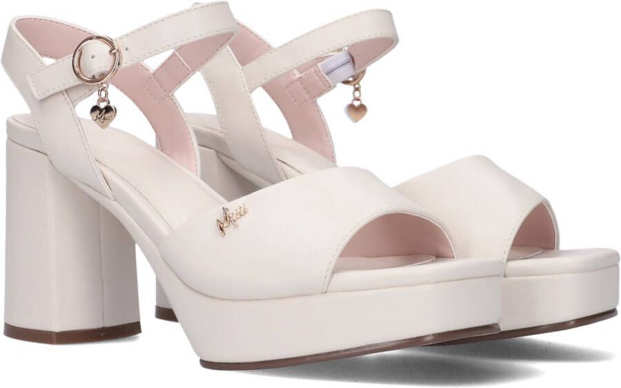 Mexx Heeled Sandalen Lou Dames Cream