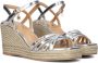 Mexx Heeled Sandalen Noemi Dames Zilver - Thumbnail 1