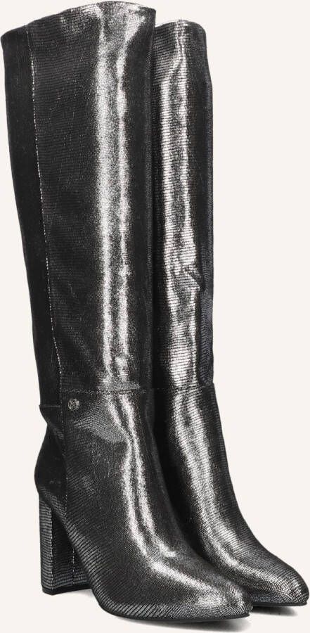 Mexx Heeled High Boot Krystal Indy Silver Dames