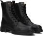 Mexx Zwarte Veterschoenen Holea Glad Black Dames - Thumbnail 1