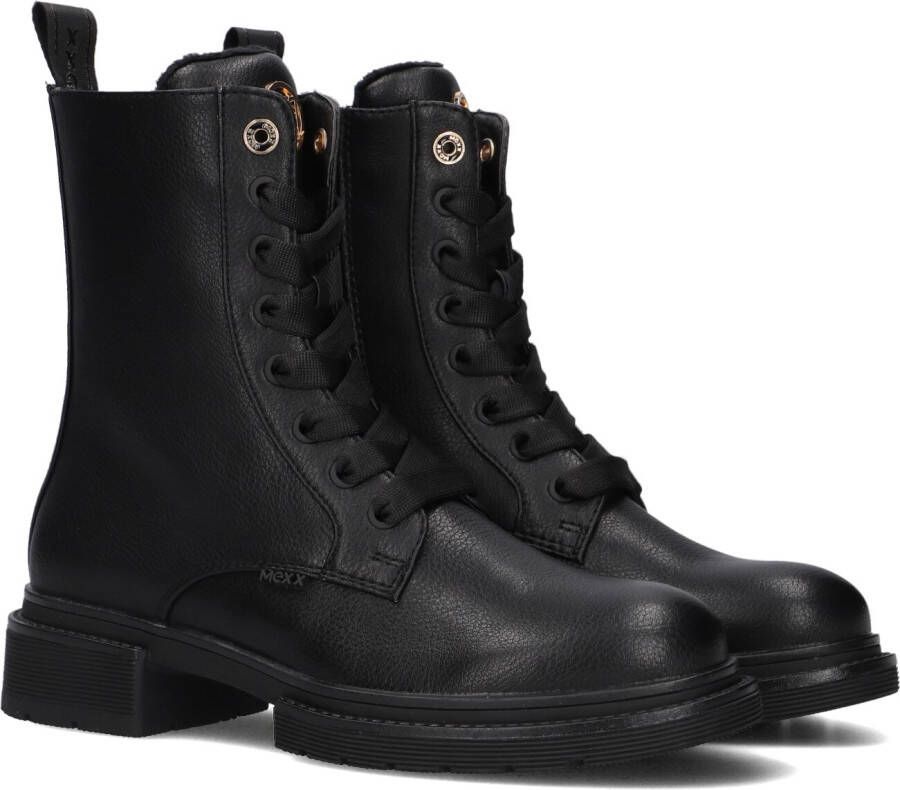 MEXX Zwarte Veterboots Holea