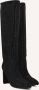 Mexx Zwarte hoge laarzen met strass-stenen Black Dames - Thumbnail 1