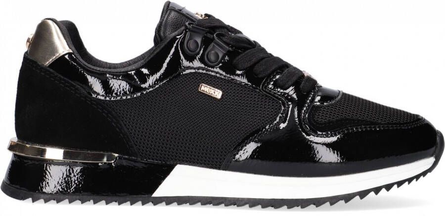 Mexx Zwarte Lage Sneakers Fleur