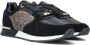 Mexx Sneaker Fleur Zwart Dames Sneakers - Thumbnail 6