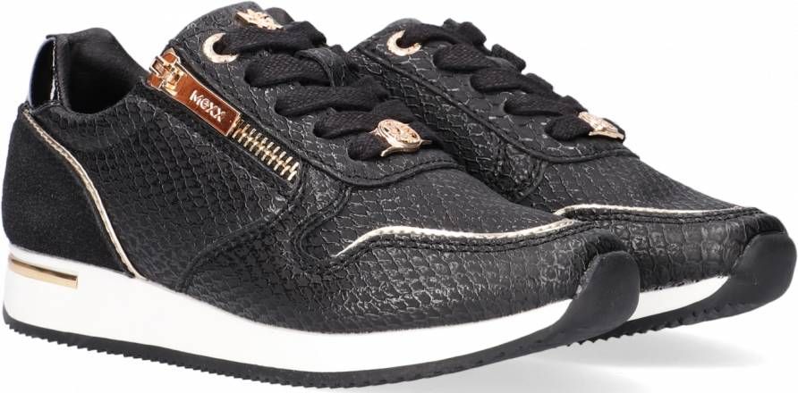 Mexx Sneaker Hiske Zwart Goud Kids Uni Sneakers