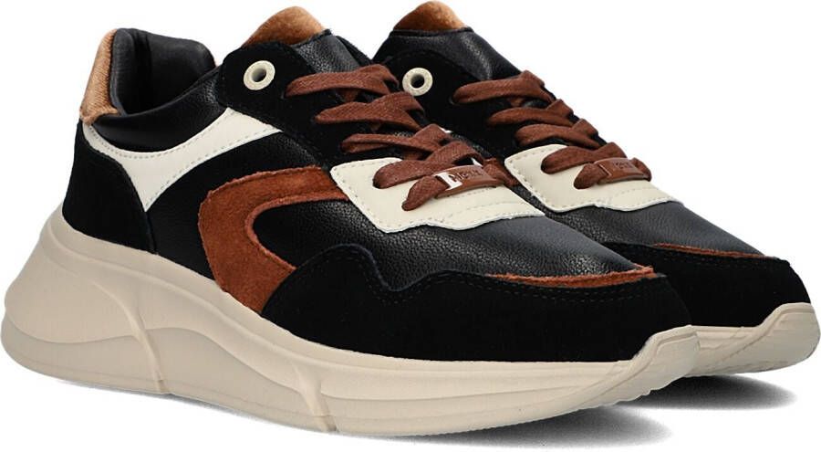 Mexx Zwarte Lage Sneakers Jilou