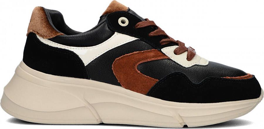Mexx Sneaker Jilou Black Tan Dames Sneakers - Foto 2