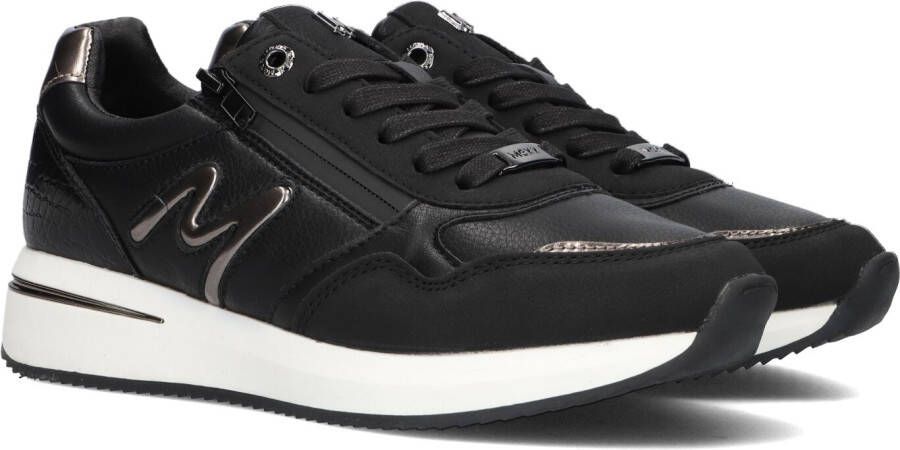 Mexx Zwarte Lage Sneakers Lenthe