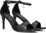 Mexx Leyla Sandalen met hak zwart imitatieleer - Thumbnail 1