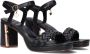 Mexx Heeled Sandalen Lewy Dames Zwart - Thumbnail 1