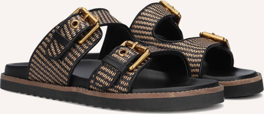 Mexx Reilly Penny Slippers zwart Synthetisch