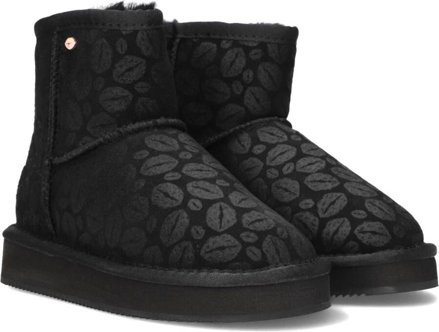Mexx House Shoes Mid Bobby Jane Zwart Meisjes Kleding House Shoes - Foto 1