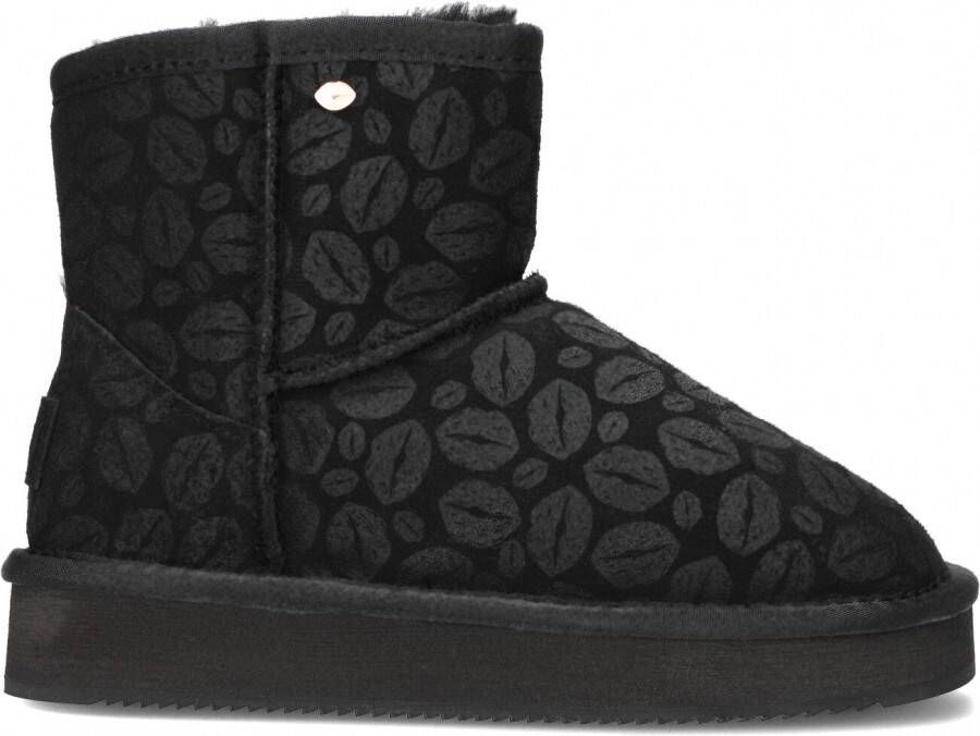 Mexx House Shoes Mid Bobby Jane Zwart Meisjes Kleding House Shoes - Foto 9