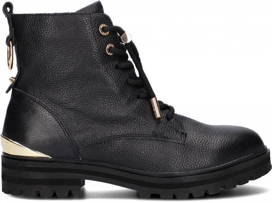 Mexx Felicity Veterboots Laarzen Met Veters Dames Zwart - Foto 2