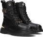 Mexx Missy Veterboots Laarzen Met Veters Meisjes Zwart - Thumbnail 1