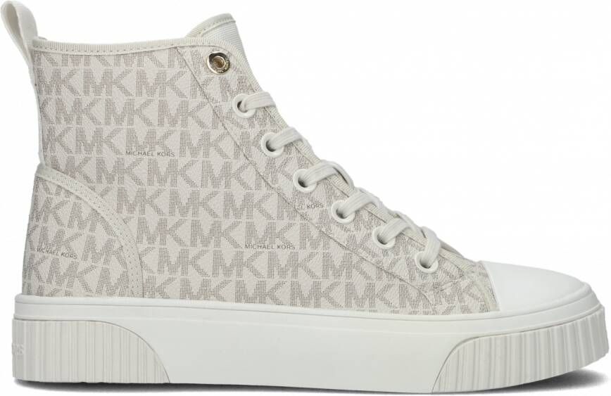 Michael Kors Gertie High Top Sneakers Beige Dames - Foto 2