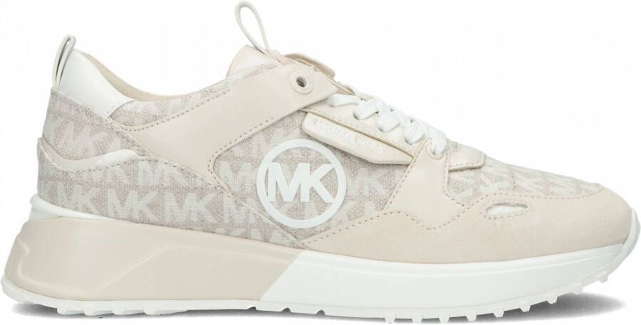 Michael Kors Theo sneaker van canvas met logoprint