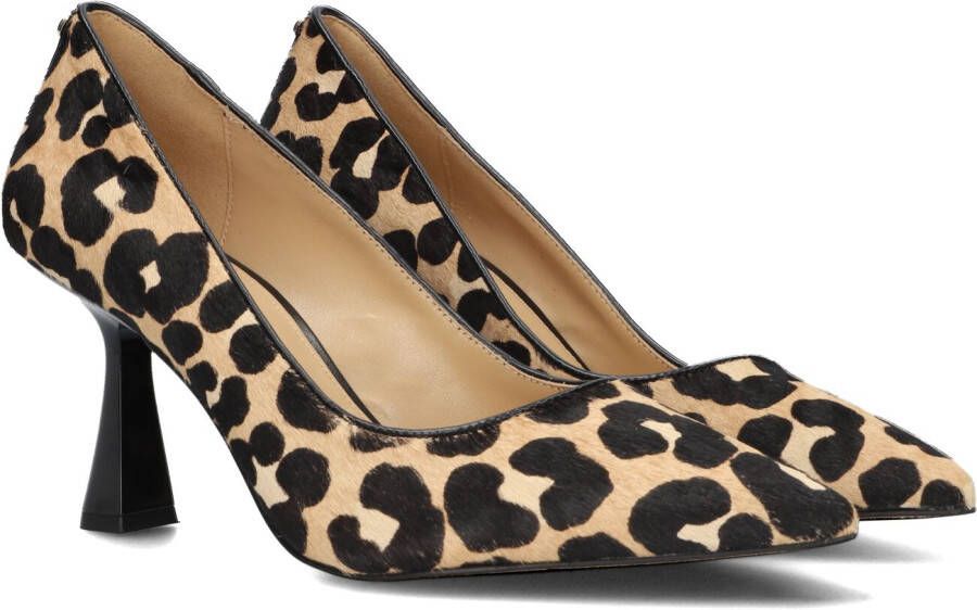 Michael Kors Dierenprint Pump in Beige en Zwart Beige Dames