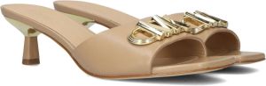 Michael Kors Camel Muiltjes Amal Kitten Sandal