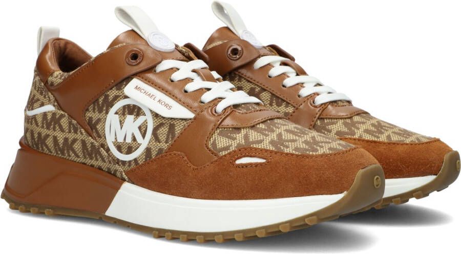 Michael Kors Cognac Lage Sneakers Theo Trainer