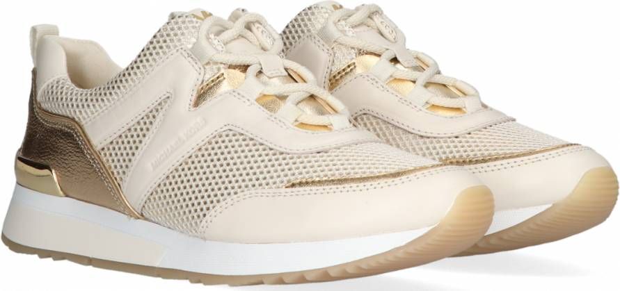 Michael Kors Gouden Lage Sneakers Pippin Trainer - Schoenen.nl