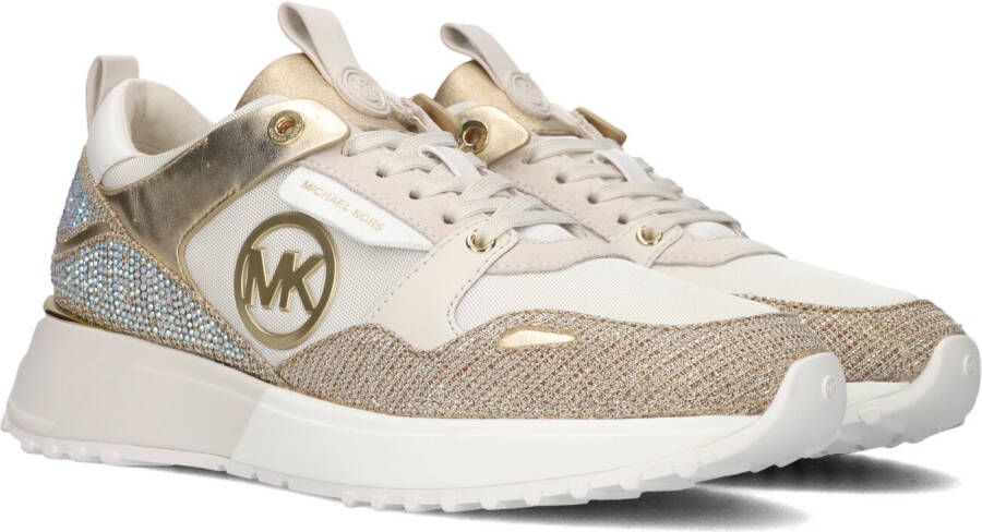 Michael Kors Dames Sneakers Theo Trainer Pale Gold Goud