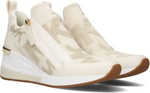 Michael Kors Willis Logo Stretch Breat Trainer Beige Dames