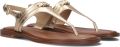 MICHAEL Kors Teenslippers met bevestigingsriempjes model 'MANDY' - Goud