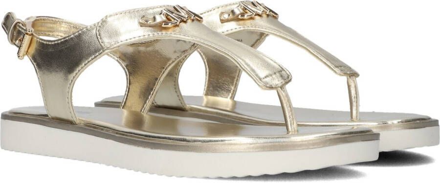 MICHAEL KORS KIDS Gouden Teenslippers Brandy Vaila