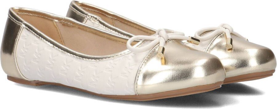 MICHAEL KORS KIDS Beige Ballerina's Kenya Bow