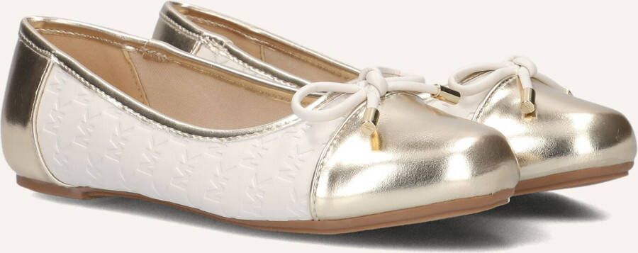 MICHAEL KORS KIDS Beige Ballerina's Kenya Bow