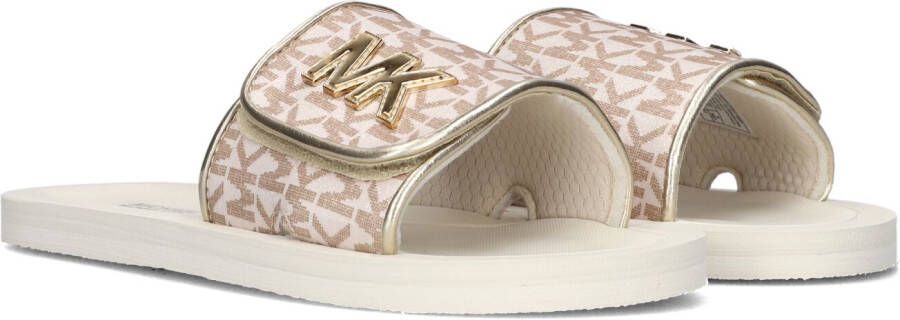 MICHAEL KORS KIDS Beige Slippers Eli Carroll