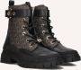Michael Kors Blake Colby veterboots zwart bruin - Thumbnail 1