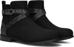 Michael Kors Kids Zwarte Enkellaarsjes Emma Kincaid