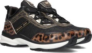 Michael Kors Kids Zwarte Lage Sneakers Olympia
