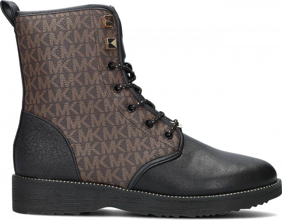 Michael Kors Kids Zwarte Veterboots Haskell - Foto 1