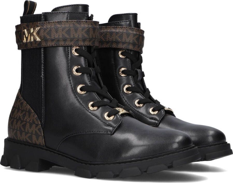 MICHAEL KORS KIDS Zwarte Veterboots Ridley Stark