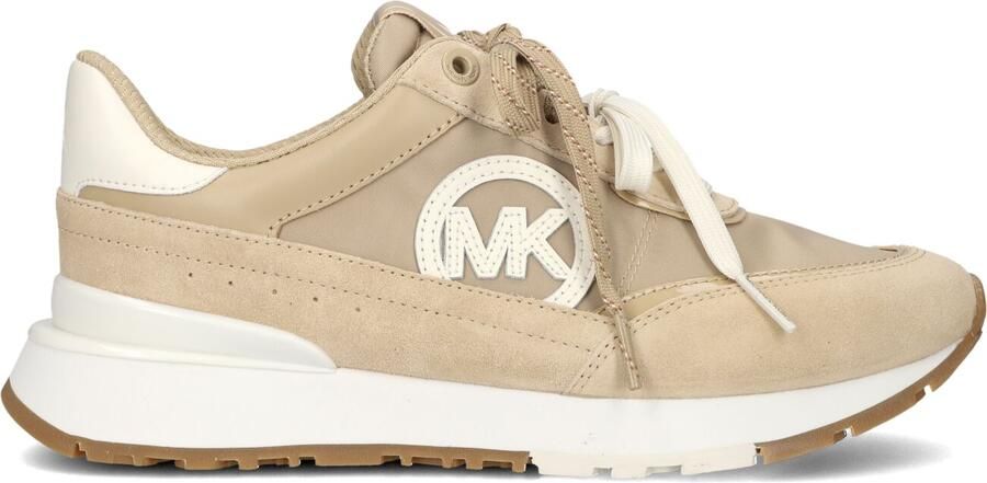 MICHAEL Kors Sneakers van leermix met logodetail model 'Nova'