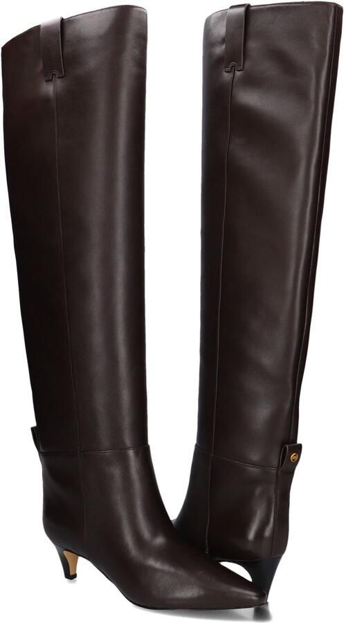 MICHAEL KORS Bruine Laarzen Daniela Kitten Boot - Foto 4