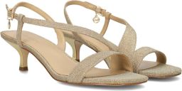 MICHAEL KORS Gouden Hakken Jaida Kitten Sandal